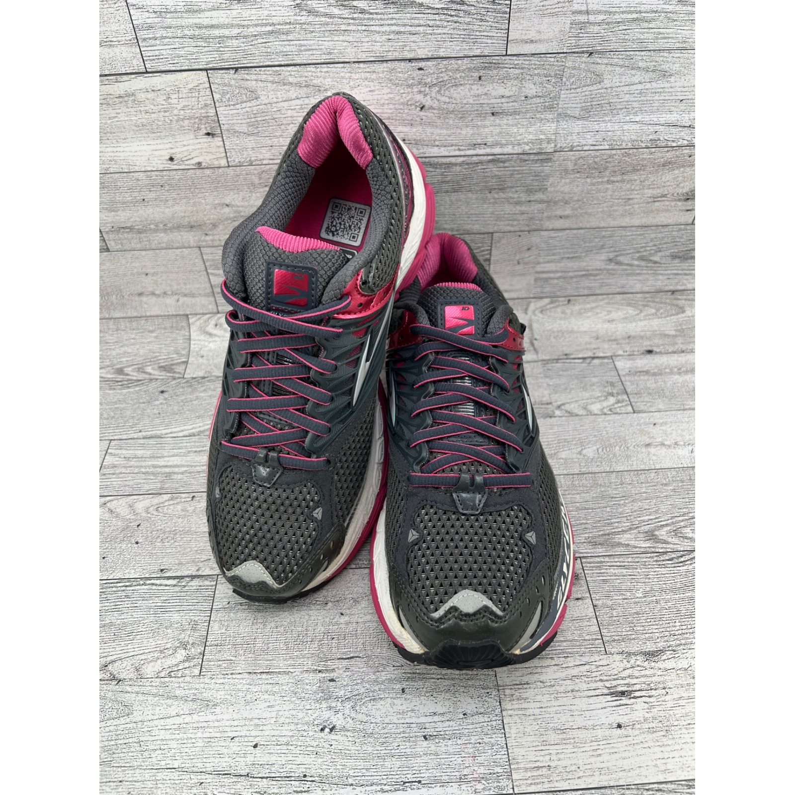 Brooks Glycerin 10 Women's Running Shoes Gray Pink Size 8b